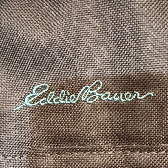 Eddie Bauer Dark Brown Messenger Bag - Picture 6 of 6